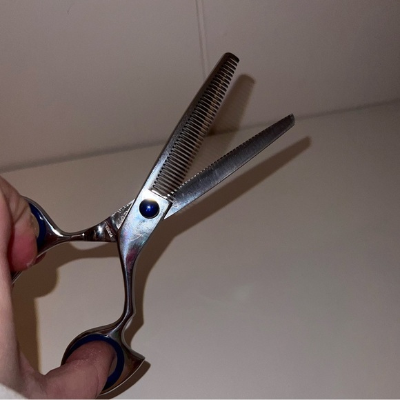 NEW Sharkfin Shears Professional Texturizers 40 Teeth Non Swivel 6” Right - Picture 3 of 4
